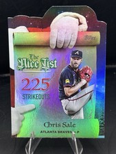Chris Sale 2025 Topps Holiday Advent Excl. Nice List Die-Cut