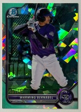 2022 Bowman Draft Sapphire Warming Bernabel #BDC-179 Aqua /20