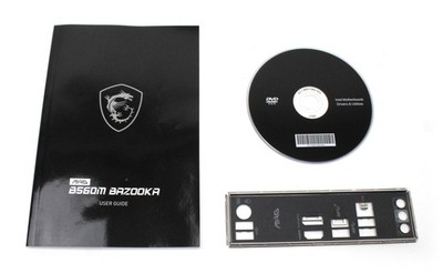 MSI MAG B560M Bazooka - Handbuch - Blende - Treiber CD    #335196