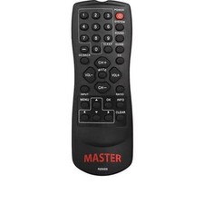 Rca Remote Control, Black, 29/64" Depth