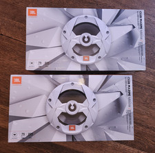 2 Club Marine JBL MS65W 6.5" 225W Max Power 2-Way Marine White Speakers 4 QTY 