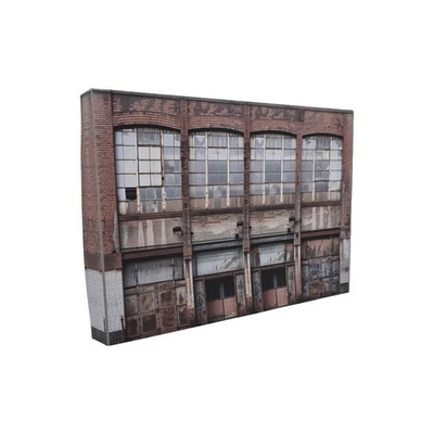 Card Low Relief OO Gauge Industrial Building 1/76 Scale 4mm model railway I43