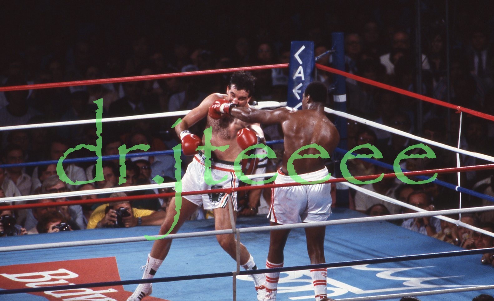 1982 Larry Holmes vs Jerry Cooney - 35mm Boxing Slide