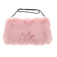  Manicotti in Pelliccia Sintetica Cuscino Peloso Manicotto Per Le