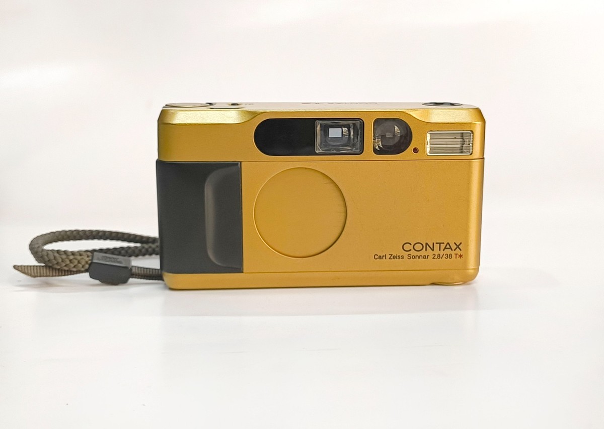 Contax T2 Gold 35mm Film Carl Zeiss Sonnar 38mm f2.8 T