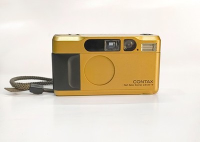 Contax T2 Gold 35mm Film Carl Zeiss Sonnar 38mm f2.8 T* Point&Shoot Film Camera