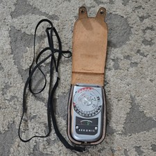 VINTAGE SEKONIC MODEL 162 LIGHT METER w/LEATHER CASE