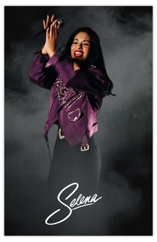 Selena Quintanilla Poster 11X17 Framed! New! Live on Stage!