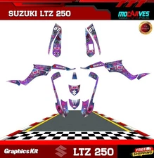 Graphics Kit Premium Suzuki LTZ250 LTZ 250 2004-2009 Decals Stickers 