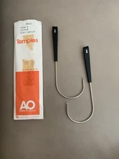 American Optical AO Vintage Eyeglass Temples Black 506B  7 Safety Products NEW