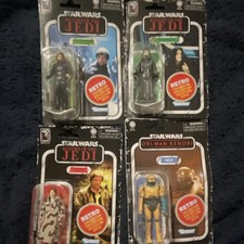 Kenner Star Wars Retro Collection Return of the Jedi Luke Han Emperor NED-B 2023