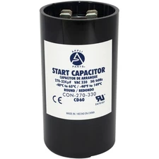 Appli Parts motor start capacitor 270-324 Mfd (microfarads) uF 330 VAC universal