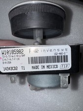 WPW10185982 AP6016541 PS11749831 Genuine OEM Dryer Timer W/Knob