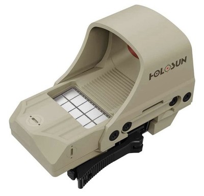 Holosun HS510C 65 MOA Circle 2 MOA Red Dot Open Reflex Sight FDE