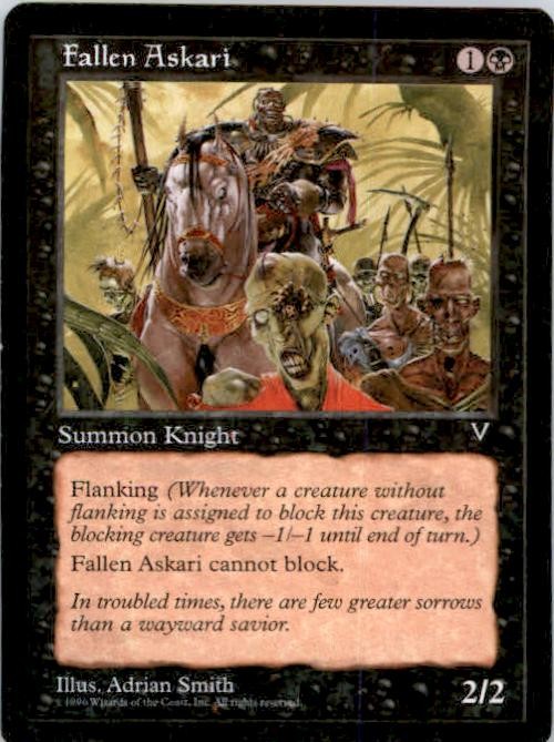 Fallen Askari Visions NM