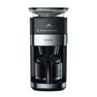Krups Kaffeemaschine Grind Aroma Mit Mahlwerk 1,25L 15 Tassen Schwarz