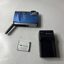 Olympus Stylus Tough 6000 Blue Shockproof Waterproof 10MP Digital Camera Tested