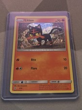 McDonald's Holo Pokemon Card Litten 2016 3/12 Series