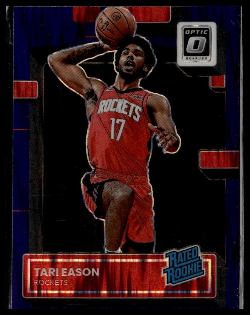 2022-23 Donruss Optic #203 Tari Eason Purple Shock
