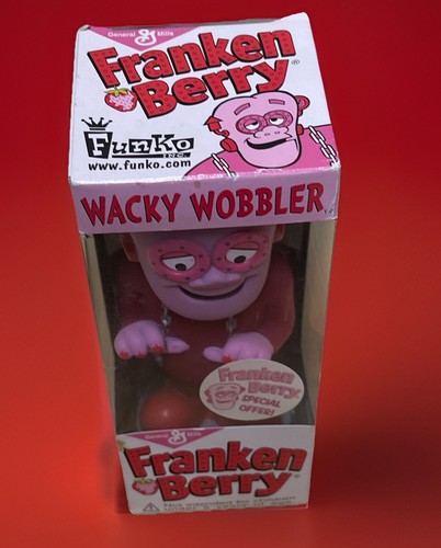 Funko Franken Berry Special Edition Rare Wacky Wobbler Bobble Head - Picture 7 of 8