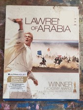 Lawrence of Arabia Blu-ray 1962 2 Discs Peter O'Toole Classic Movie