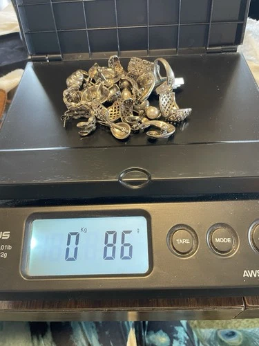 Sterling silver 925 Jewelry Lot Mixed 18 Pieces Earrings Rings Pearl Vintage