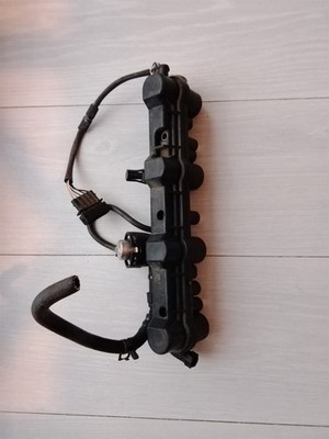 VW Golf 3 GTI 2.0 16V ABF 150PS Einspritzleiste mit Einspritzdüsen Fuel Rail