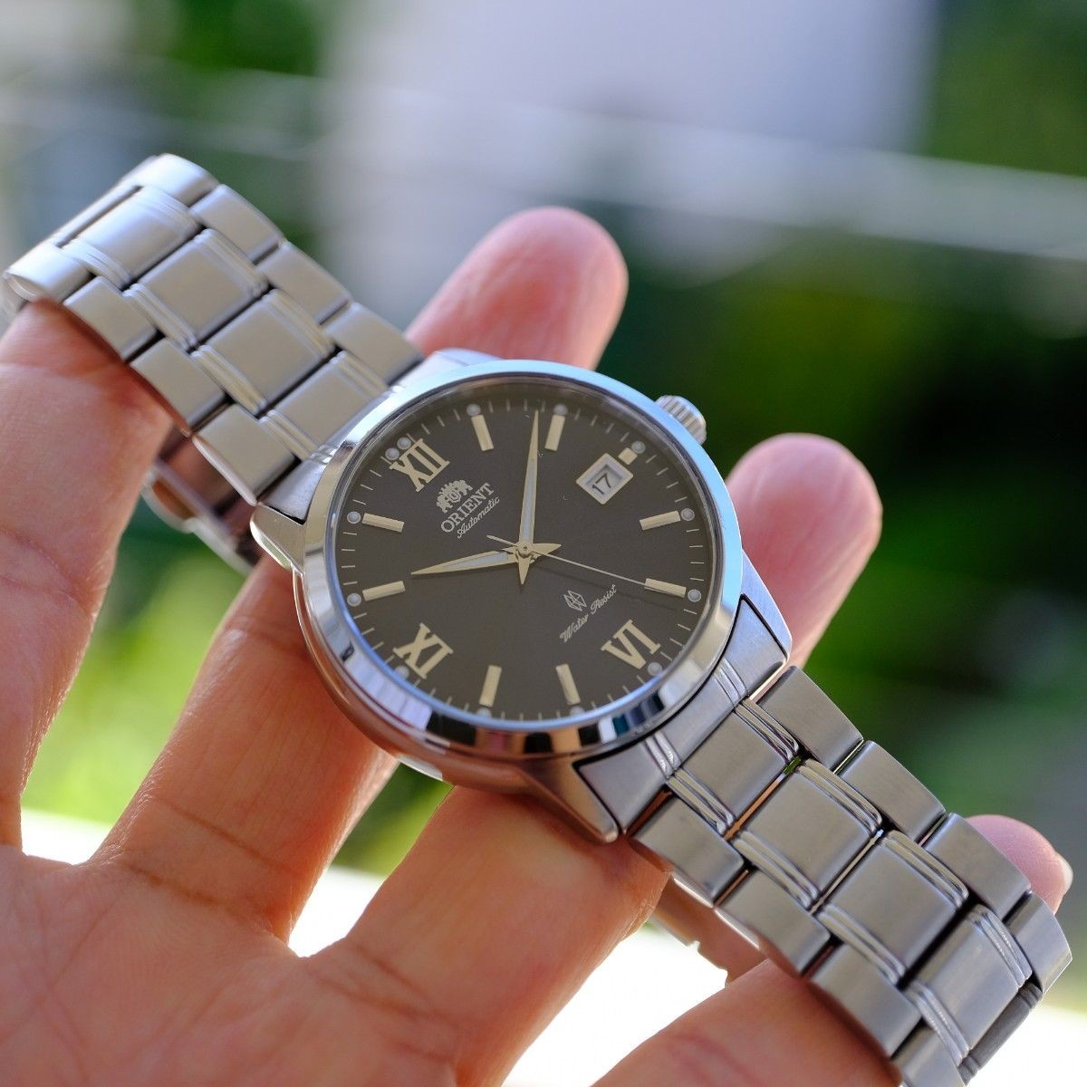 ORIENT Automatic Watch Silver Black - image 7