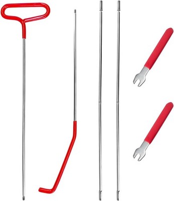 Car Lockout Kit, 67'' Long Reach Tool Automotive Professional Emergency Tool Kit,