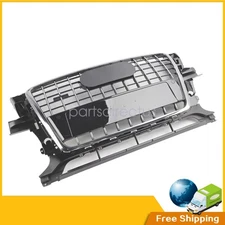 New Chrome Front Bumper Grille Grille Fits For Audi Q5 2009 2010 2011 2012 US