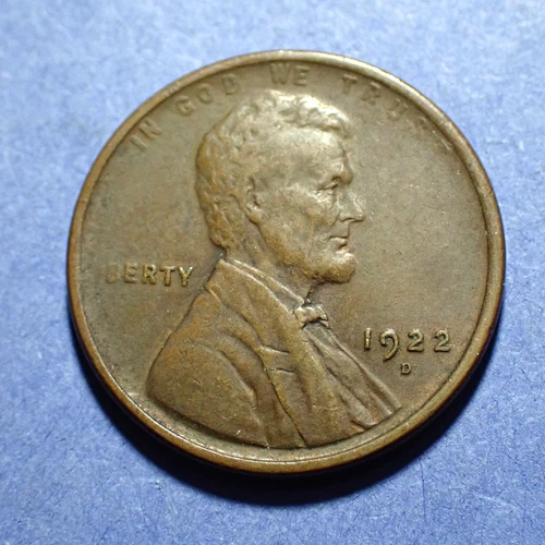 1922-D Lincoln Cent  VG