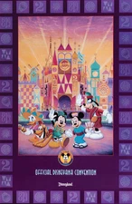 Disney Its A Small World Paper Poster 210 GSM (No Frame)