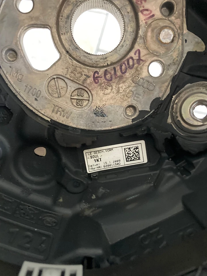 Audi A4 8K B8 Bj.09 orig. TRW Lenkrad 4-Speichen 8K0419091A 1KT - Bild 3 von 4