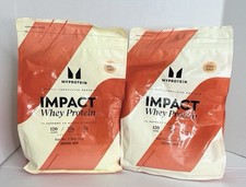 2 Impact Whey Vanilla Protein Powder Drink Mi...