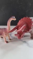 Brachiosaurus Triceratops Dinosaur Set