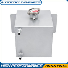 3l Aluminum Coolant Overflow Expansion Tank Reservoir For Car Truck Universal