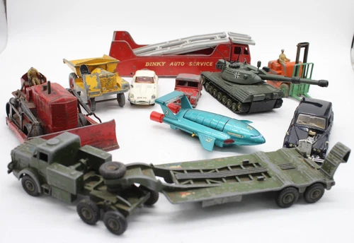 F x10 Vintage Collection Boxed Die Cast Vehicles Inc Tank, Tractor Etc