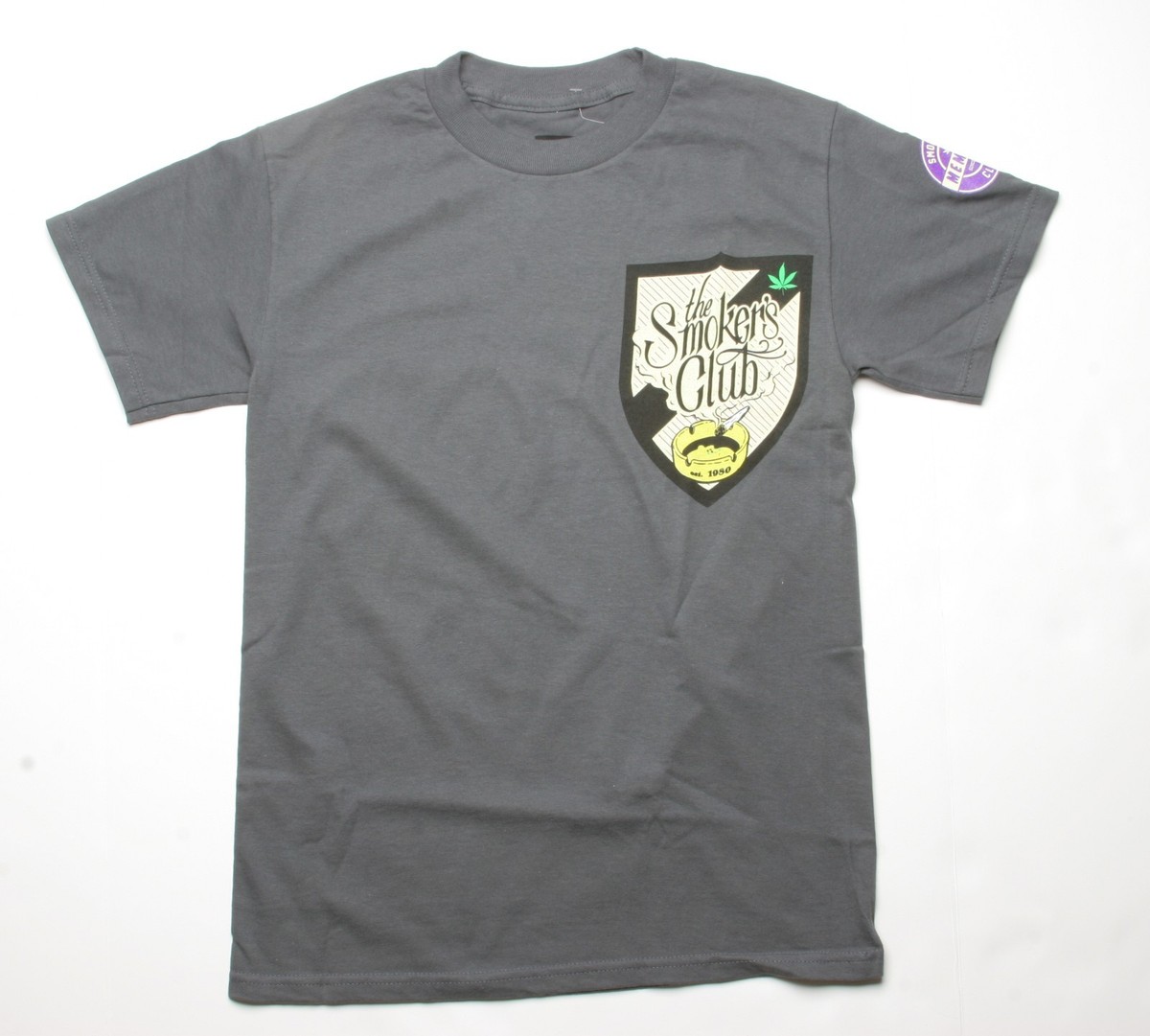 Ecko Smokers Club Member Seal Tee (S) Smoke EK90619 | eBay