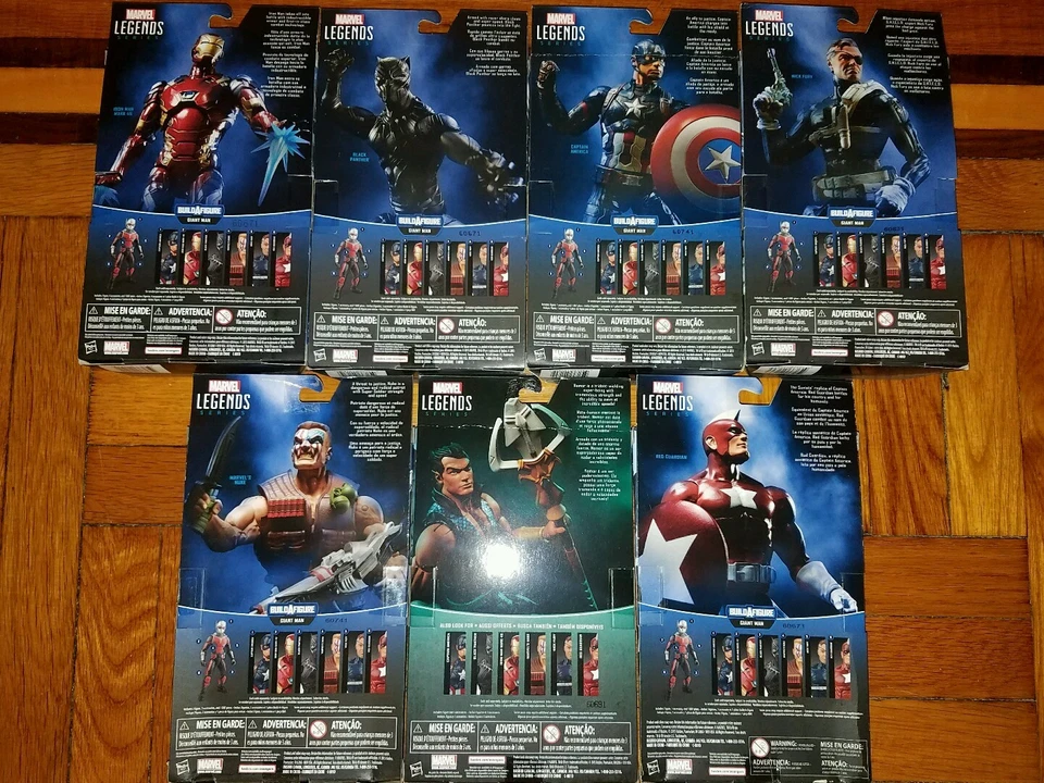 Figuras de acción Marvel Legends Infinite Series Build A Figure Giant Man Foto 2 de 4