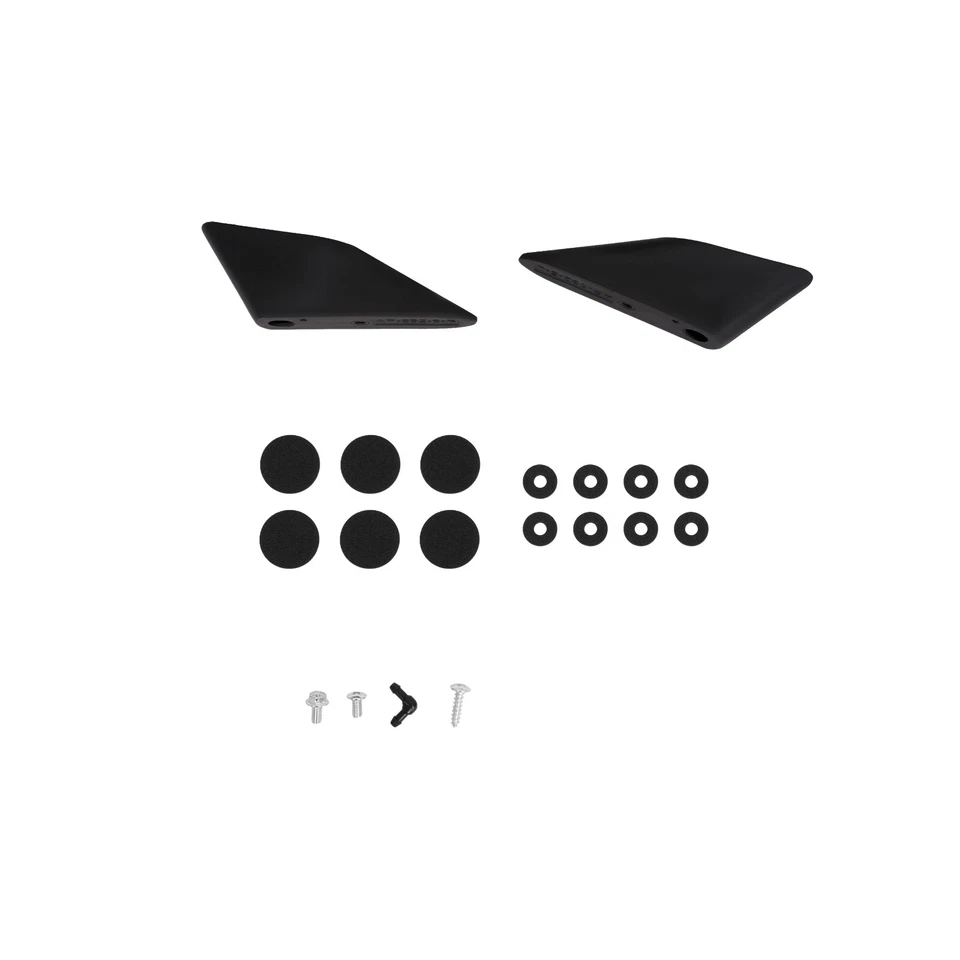 Matte Gray Black Rear Roof Wing Spoiler For 2012-18 Ford Focus Hatchback Models Foto 4 de 4