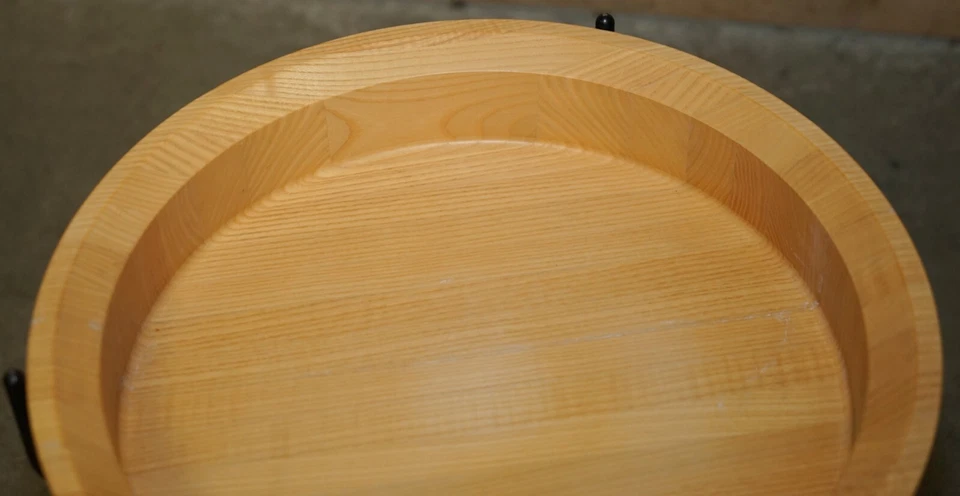 NIDO DE TRES MESAS AUXILIARES SUECAS MOBLER DE MADERA DE FRESNO DISEÑADAS POR CORINNA WARM Foto 4 de 4