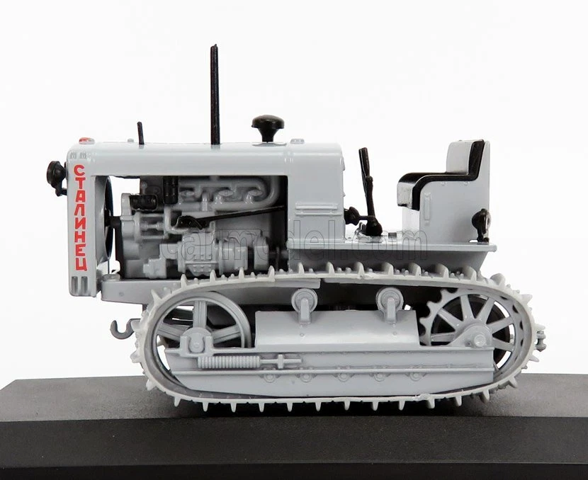 MODELLINO STATICO HACHETTE STALINETS 65 TRATTORE CINGOLATO 1937 SCALA 1/43 - Immagine 3 di 3