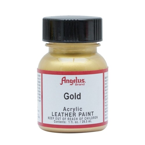 Metallic Acrylic Leather Paint Shiny Shoes Boots Bags Sneakers 1oz 4oz Angelus - Picture 18 of 21