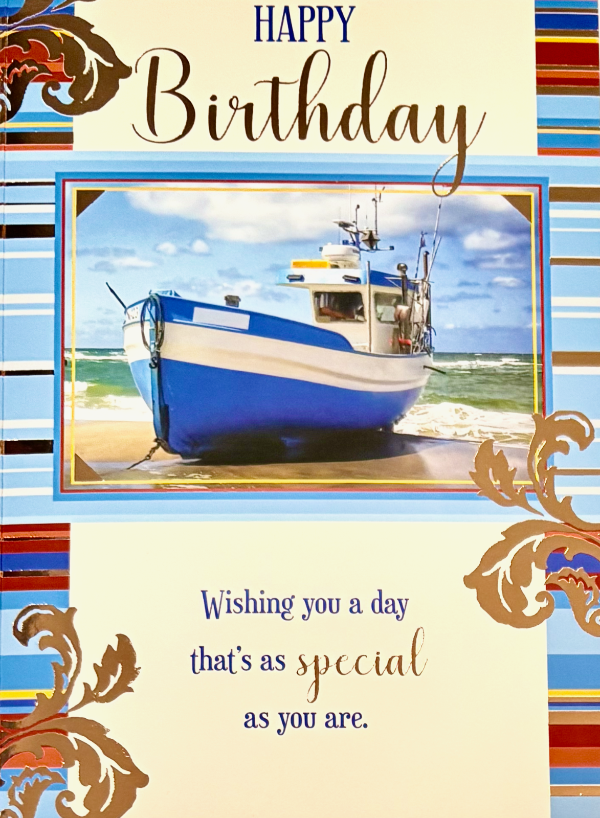 Happy Birthday wishing you a day that's as special as you are greetings card new