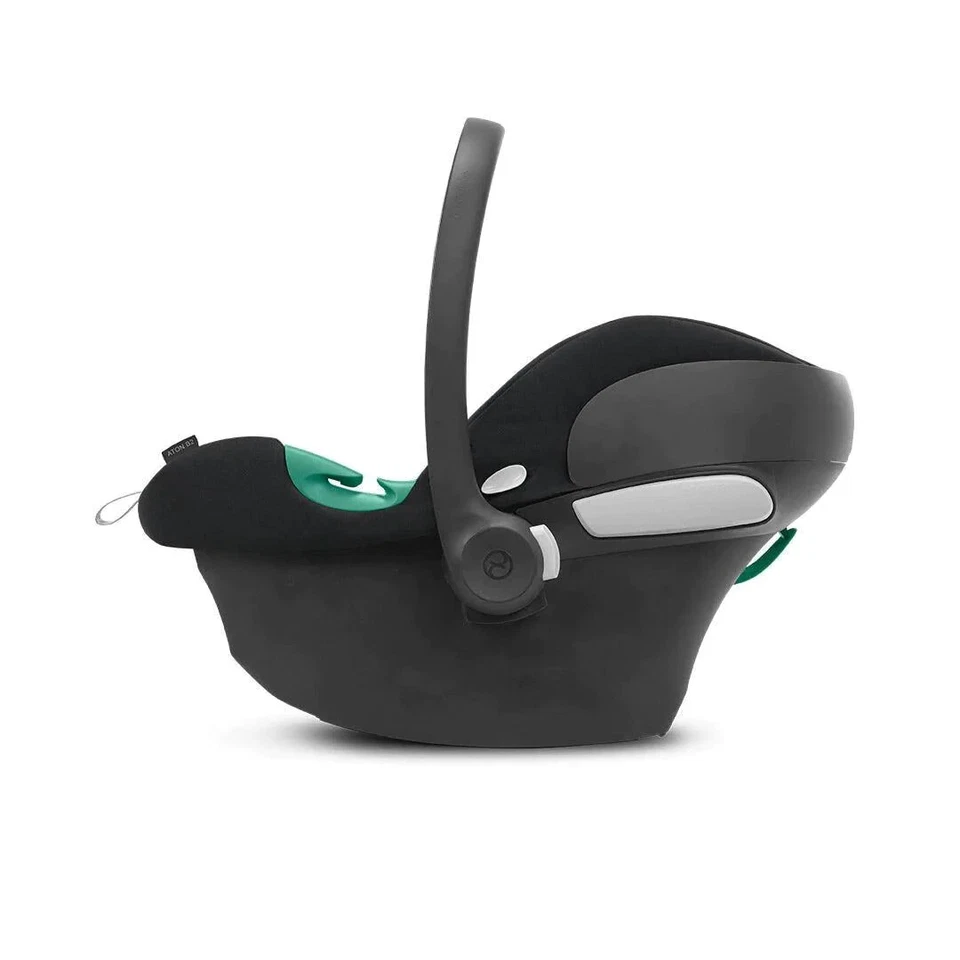 Cybex ATON B2 i-Size Babyschale nach hinten, 0-13 kg - Volcano Black-Black - Bild 2 von 4