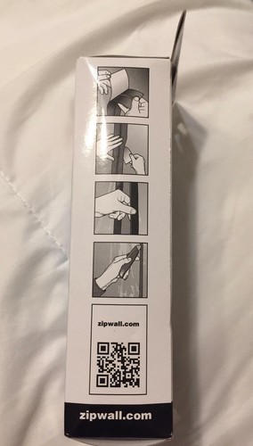 ZIP WALL Standard Zipper 2 Pack Create Dust Barrier Remodeling Painting AZ2 - Picture 5 of 5