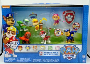 paw patrol action pack rescue team