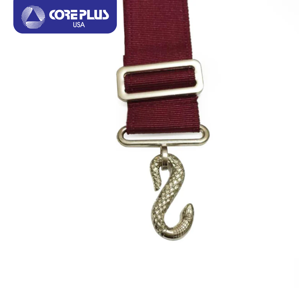 Masonic Apron Belt Extender Mustard Belt with Silver Gold 