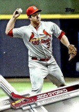 2017 Topps #668 Jedd Gyorko St. Louis Cardinals
