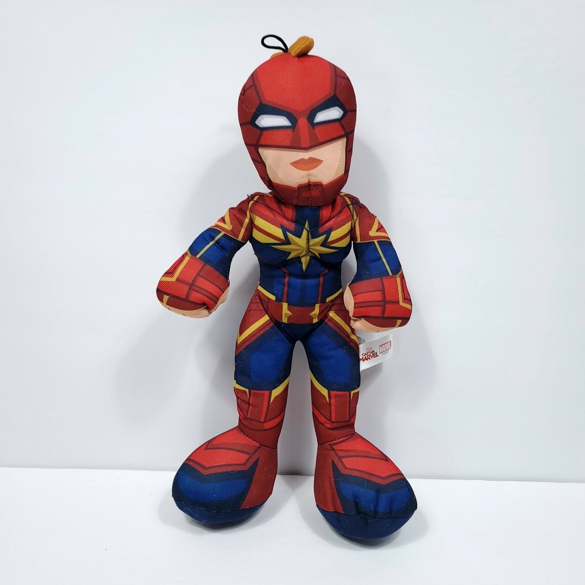 Marvel Captain Marvel Plush Blue Red Avengers Stuffed Animal 14